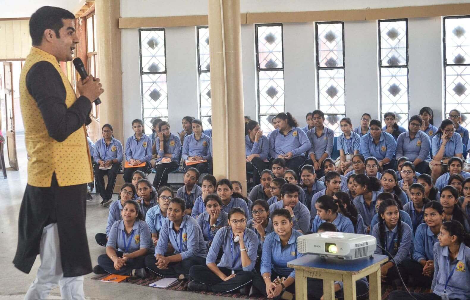 Empowering Girls at Bharat public school (Paavni _ Mind talks) NGO Delhi